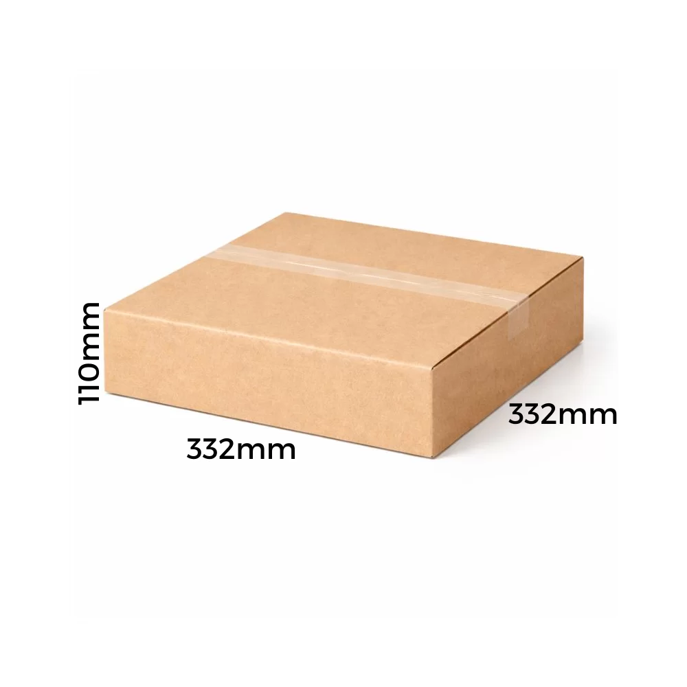 Pack 25 Cajas de Carton 14C 332x332x110mm