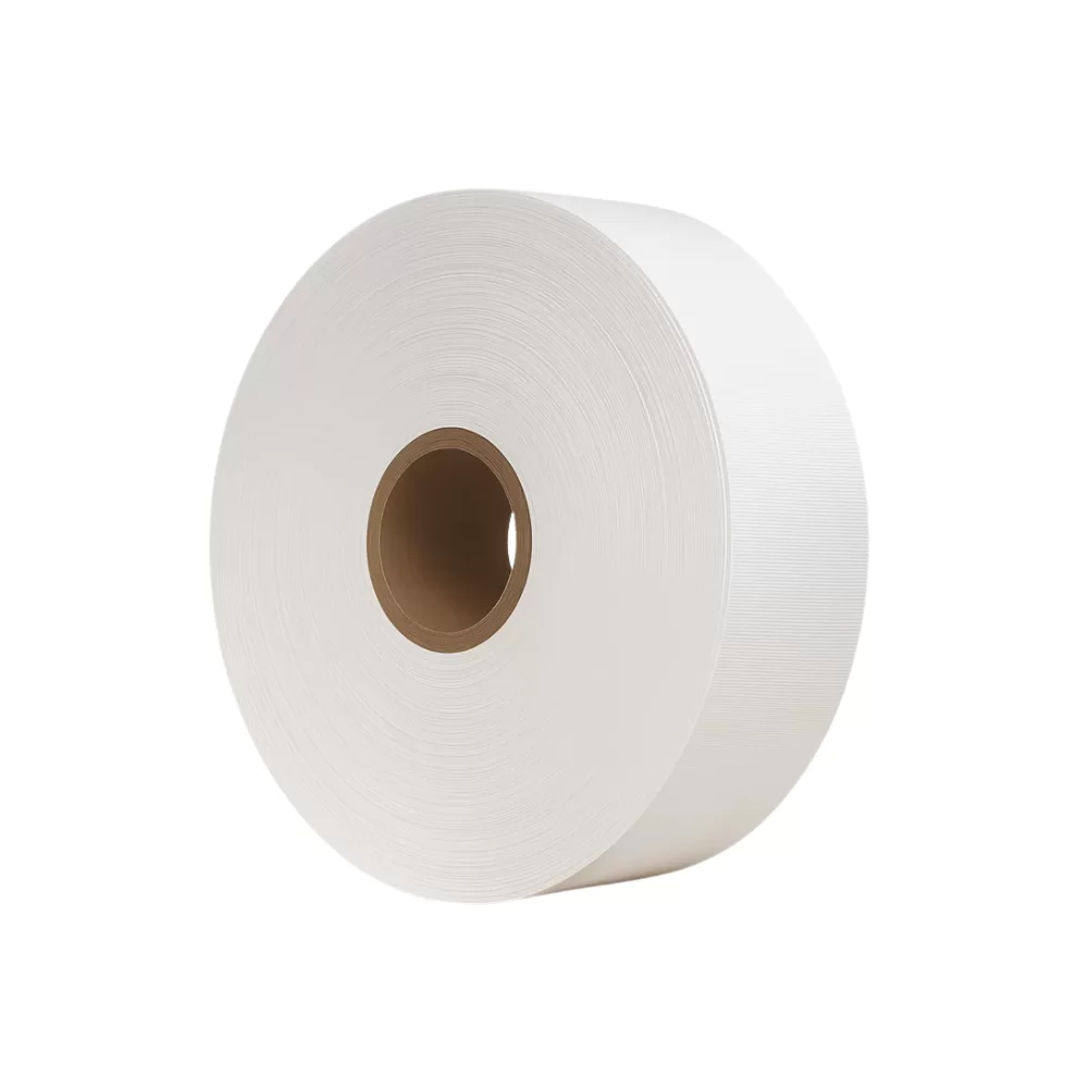 Caja de 4 Uds - Cinta Etiqueta Textil de Poliamida 50x200Mts Buje 3"
