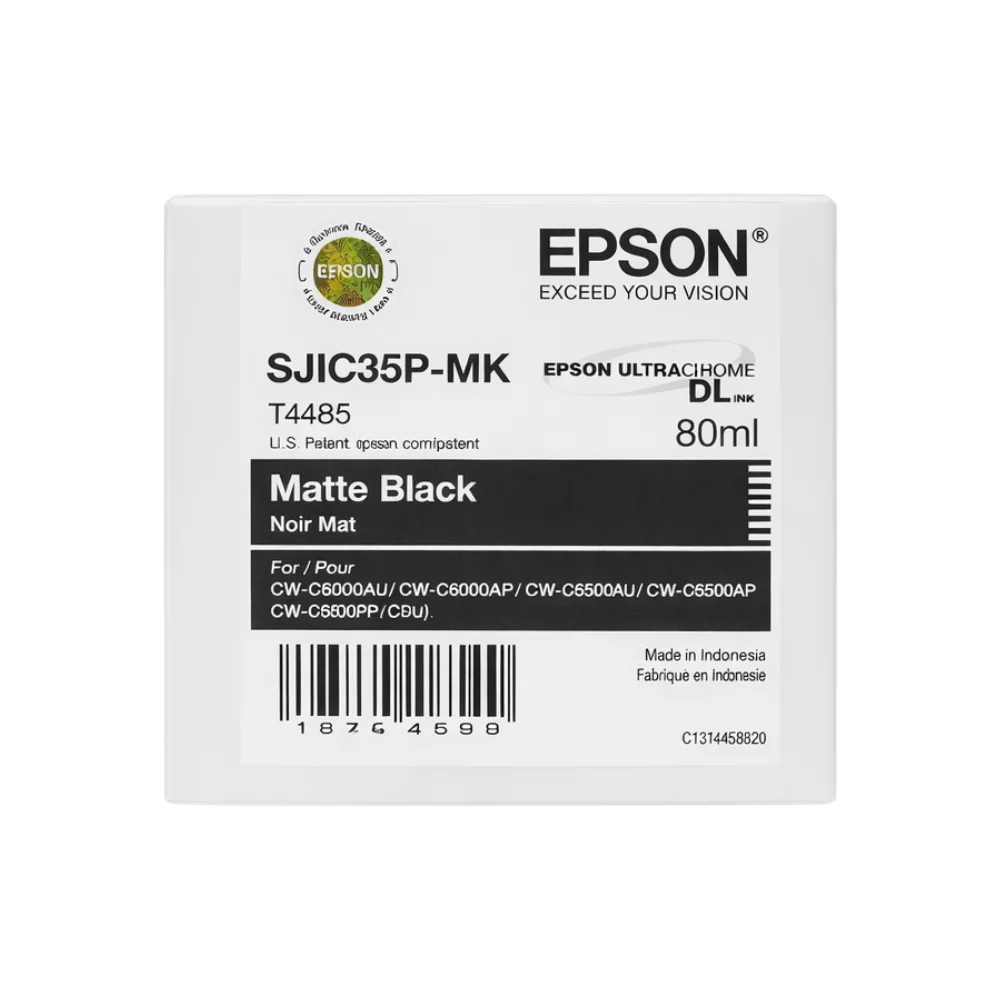 Epson Tinta SJIC35P(K) Negro Mate INK CART C6000/C6500