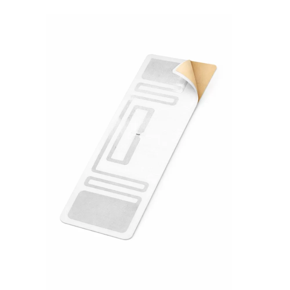 Etiqueta RFID Adhesiva Térmica Blanca 30x100 mm | Chip NXP UCODE 8 – NXPLCODE8