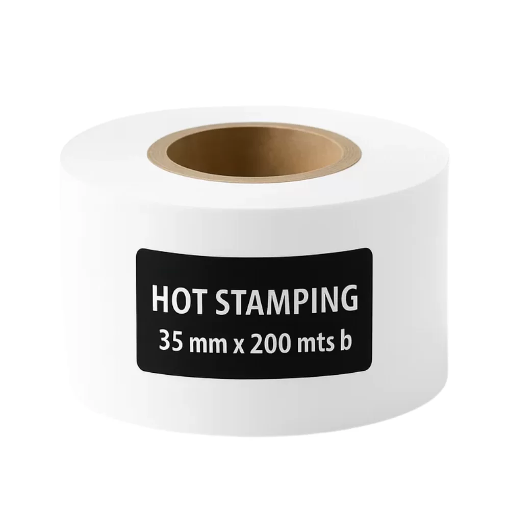 Caja de 8 Uds - Cintas de Hot Stamping Blanco 35X200 B1"