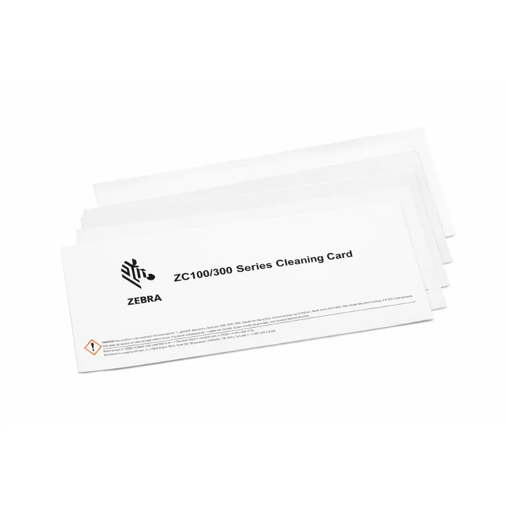 Kit de limpieza Zebra para impresoras ZC100 y ZC300