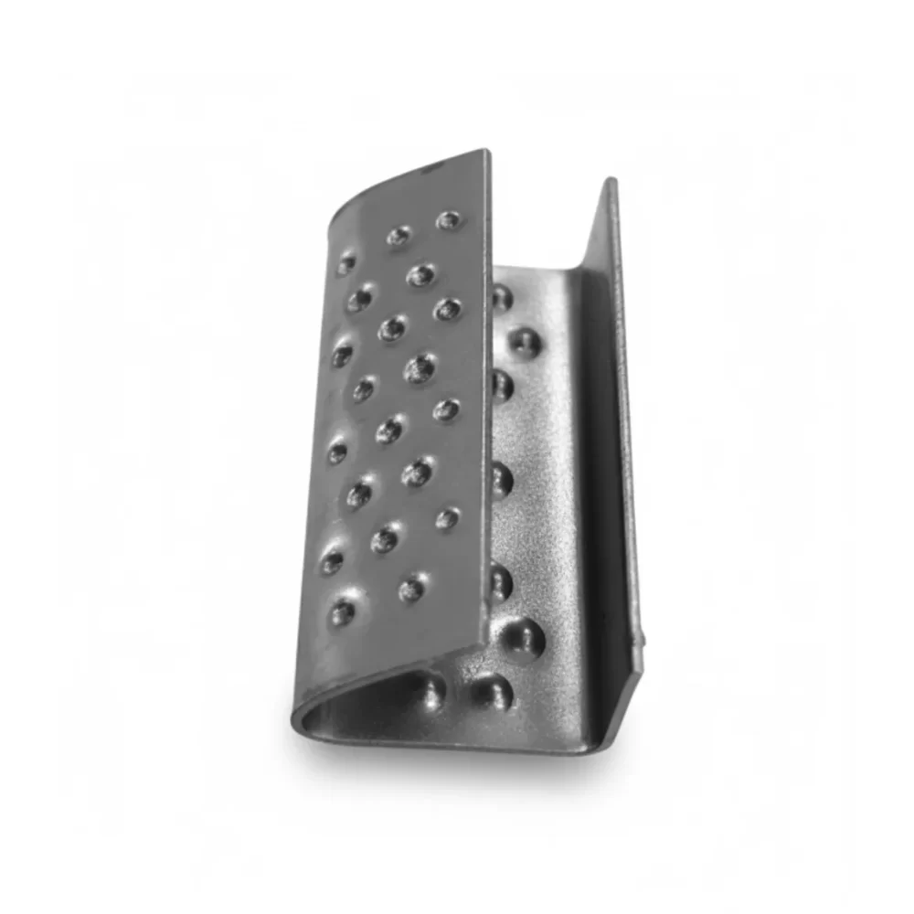 Sellos Metálicos Punteados Zunchos 12mm (1/2"), (Caja 10kg aprox)