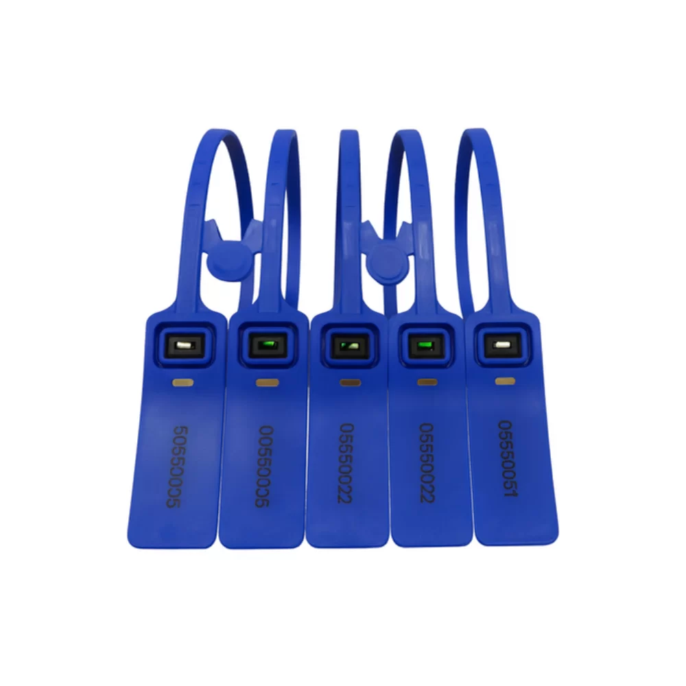 Bolsa de 50 Uds - Sellos de Seguridad Azul 25MMX385MM