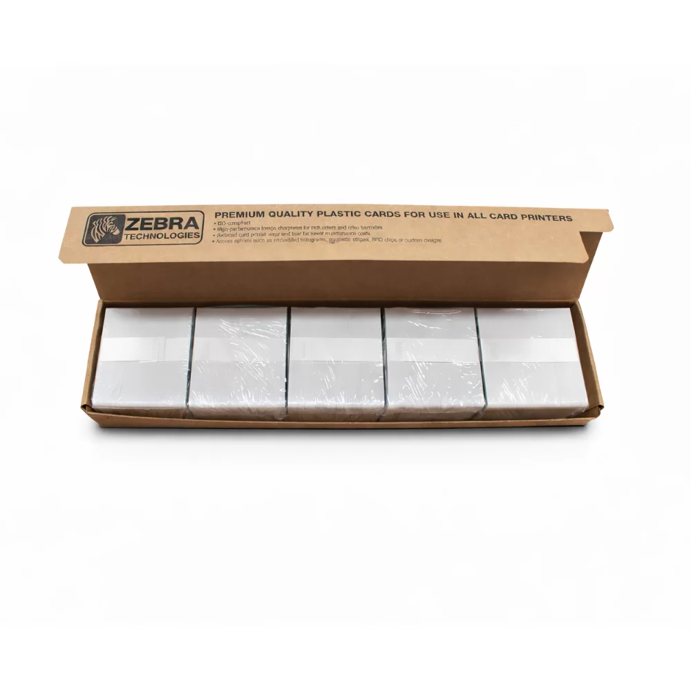 Tarjetas de Identificación Blancas Zebra 500 und - Imagen 2