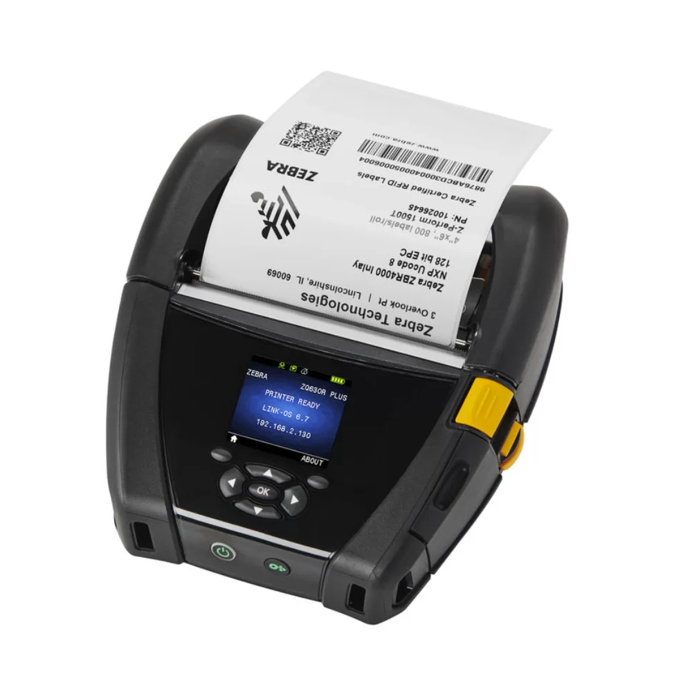 Impresora Portátil Etiqueta Zebra ZQ630 PLUS
